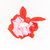 Women's Poolside Scrunchies In Bubble Gum/cherry Red Combo - Bubble Gum/Cherry Red Combo