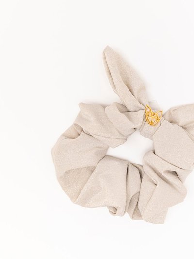 Hunny Bunny Collection Women's Poolside Scrunchies In Champagne Shimmer product