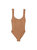 Classic Square Neck One-Piece Swimsuit 