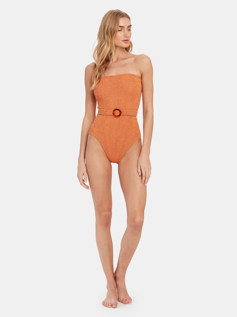 Honor Belted One-Piece Swimsuit