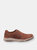 Hush Puppies Mens Fletcher Leather Shoes (Tan)