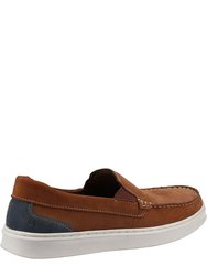 Hush Puppies Mens Mount Leather Casual Shoes