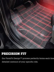 X-Act Contour Front & 2nd Seat Floor Liners - Black