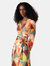 Giselle Maxi Dress - Color block Faces