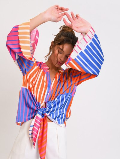 Hutch Otto Top - Playful Stripes product