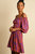 Palmer Dress - Orange/Purple - Orange/Purple