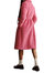 Audy Bow Front Coat In Hot Pink