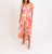 Biscayne Dress In Coral Multi - Coral Multi