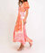 Biscayne Dress In Coral Multi