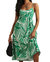 Brixton Sleeveless Midi Dress In Green - Green