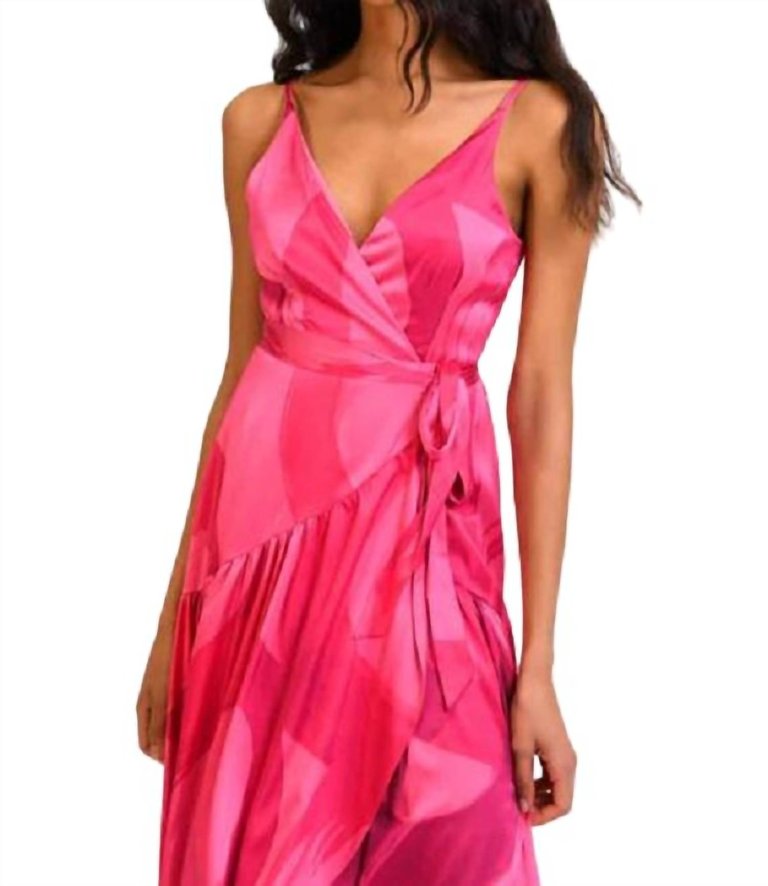 Elma Dress In Hot Pink