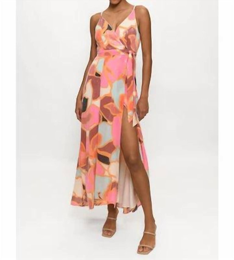 Glow Dress In Graphic Floral - Graphic Floral