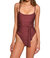 Zenna One Piece Swimsuit In Mocha - Mocha