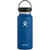 Vacuum Insulated Stainless Steel Water Bottle Wide Mouth With Flex Cap 32 OZ - Navy Blue