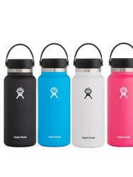 Vacuum Insulated Stainless Steel Water Bottle Wide Mouth With Flex Cap 32 OZ