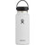 Vacuum Insulated Stainless Steel Water Bottle Wide Mouth With Flex Cap 40OZ - White