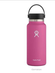 Vacuum Insulated Stainless Steel Water Bottle Wide Mouth With Flex Cap 40OZ - Purple
