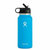 Vacuum Insulated Stainless Steel Water Bottle WideMouth With Straw Lid 32 OZ - Blue
