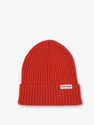 A Better Beanie-Cashmere - Tomato Red