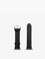 Apple Watch Band - Black Croc