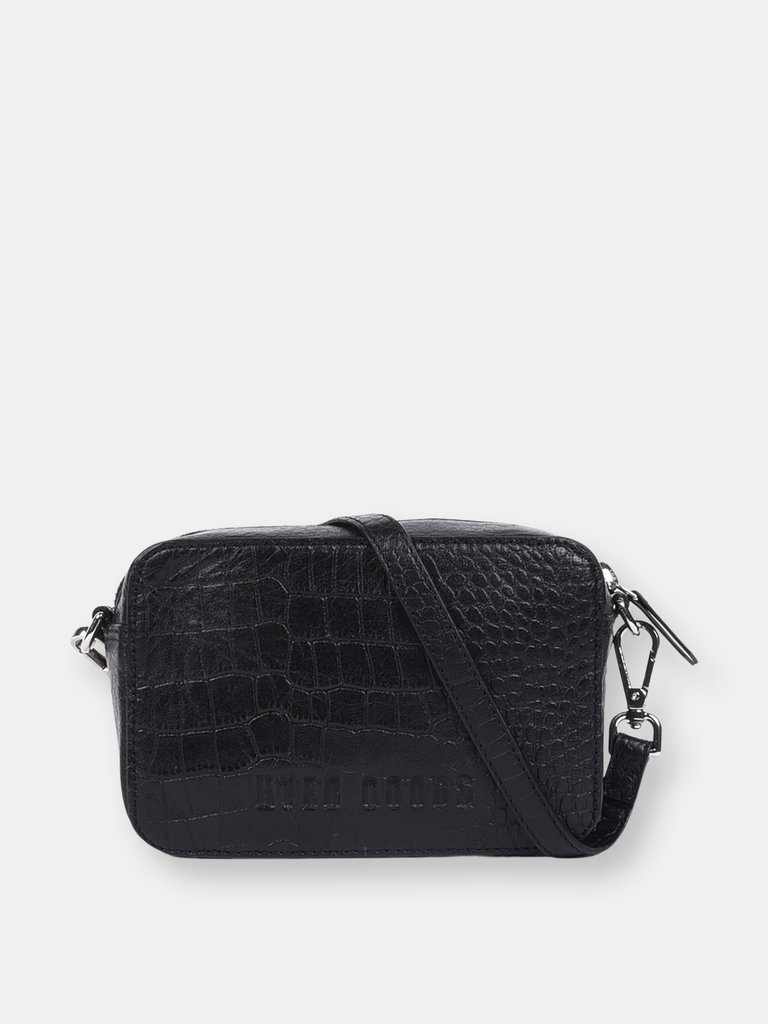 Camera Bag Black Croc - Black Croc