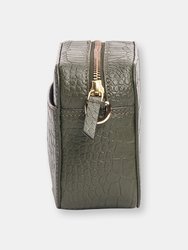 Camera Bag Olive Croc