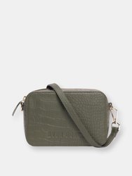 Camera Bag Olive Croc - Olive