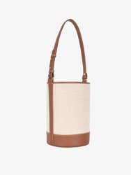 Canvas Convertible Bucket Bag