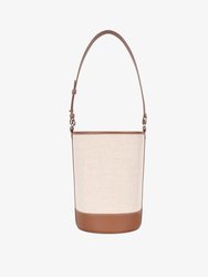 Canvas Convertible Bucket Bag