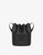 Luxe Cinch Bucket Bag - Black