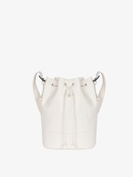 Luxe Cinch Bucket Bag - Cream