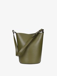 Luxe Convertible Bucket Bag - Olive