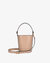 Luxe Mini Bucket Bag - Beige Croco