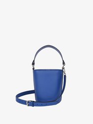 Luxe Mini Bucket Bag - Yves Blue
