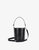 Luxe Mini Bucket Bag - Black Lizard