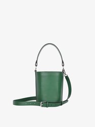 Luxe Mini Bucket Bag - Green