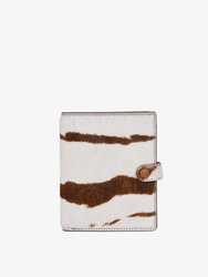 Luxe Traveler's Wallet - Zebra Hair Calf