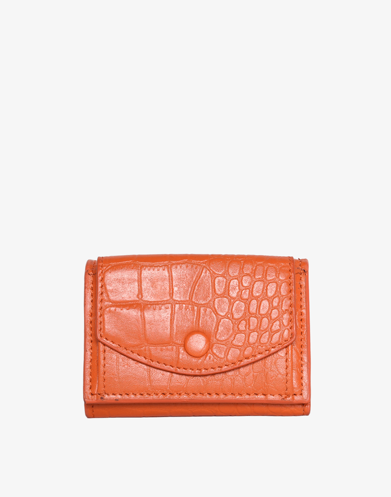 Mini Trifold Wallet Flame Croc - Flame Croc