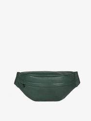 Upcycled Leather Fanny Pack - Green