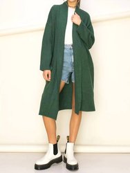 Double Zero Get The Trend Long Sleeve Duster Sweater