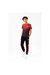 Boys Camo Fade Script T-Shirt - Red/Black - Red/Black