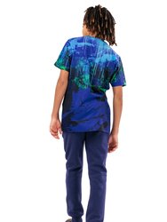 Boys Reef Spray Script T-Shirt & Jogging Bottoms Set