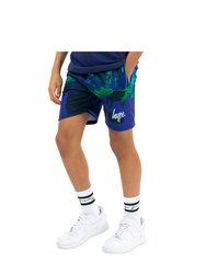 Boys Reef Spray Script T-Shirt & Shorts Set