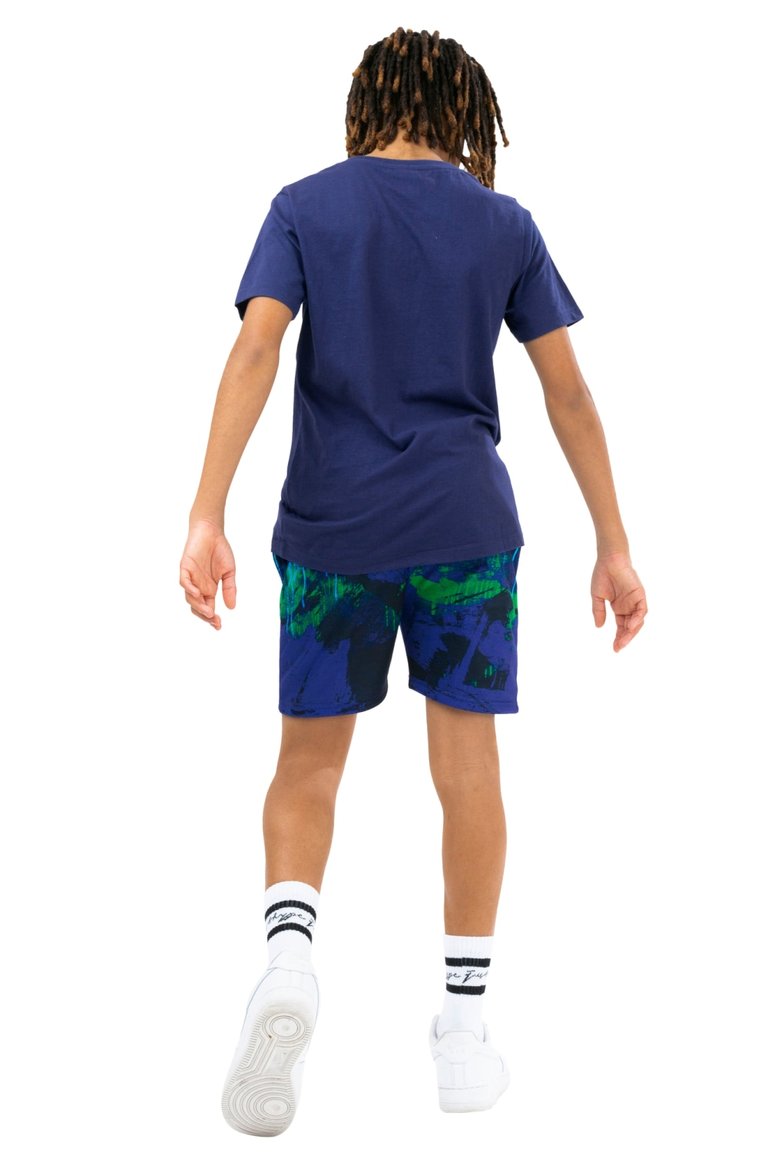 Boys Reef Spray Script T-Shirt & Shorts Set