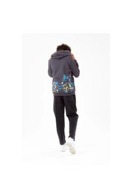 Boys Splat Script Hoodie - Gray