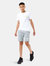 Childrens/Kids Jersey Script Shorts - Gray