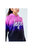 Childrens/Kids Sweetshop Fade Hoodie - Black/Purple/Pink