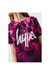 Girls Fade Tie Dye Script T-Shirt