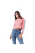 Girls Glitter Sweatshirt - Pink