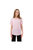 Girls Gothic Repeat Print T-Shirt - Pink/White